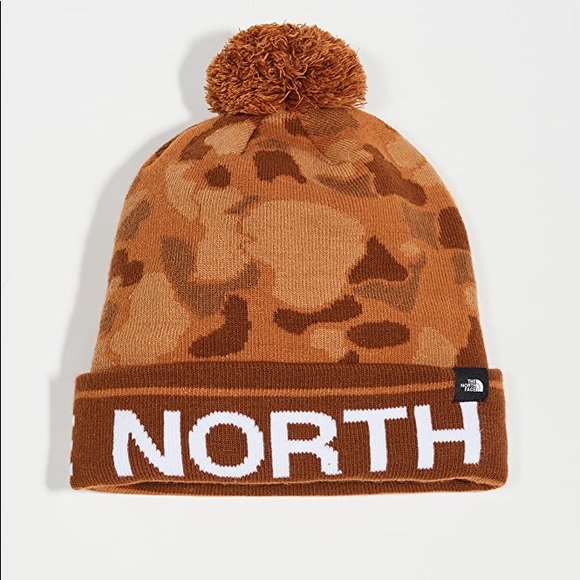 The North Face Accessories - The North Face Ski Tuke Hat Cargo Khaki Tonal Duck